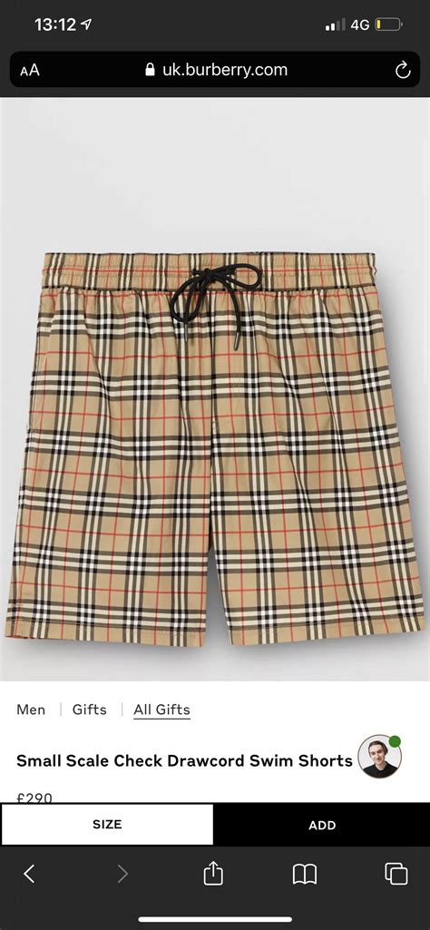 DHgate Burberry shorts